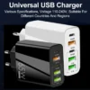 Gan 65W Multi Port charging adaptor universal charging