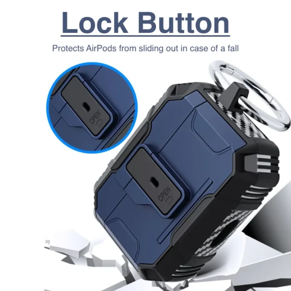 magit armor AirPods Pro case dual layer case with lock