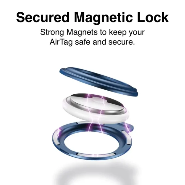 magit apple AirTag cases with magnetic lock
